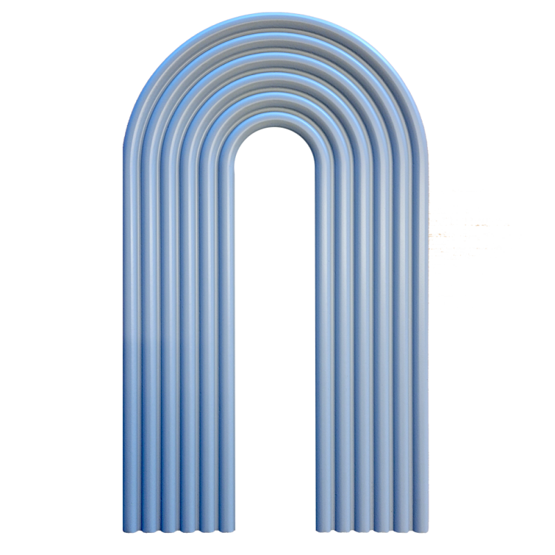 24" Wide Hollow Ripple Panels for VCarve