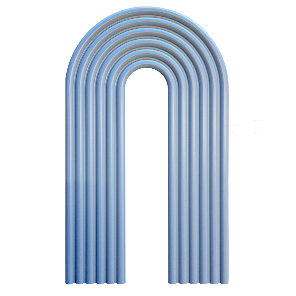 24" Wide Hollow Ripple Panels for VCarve
