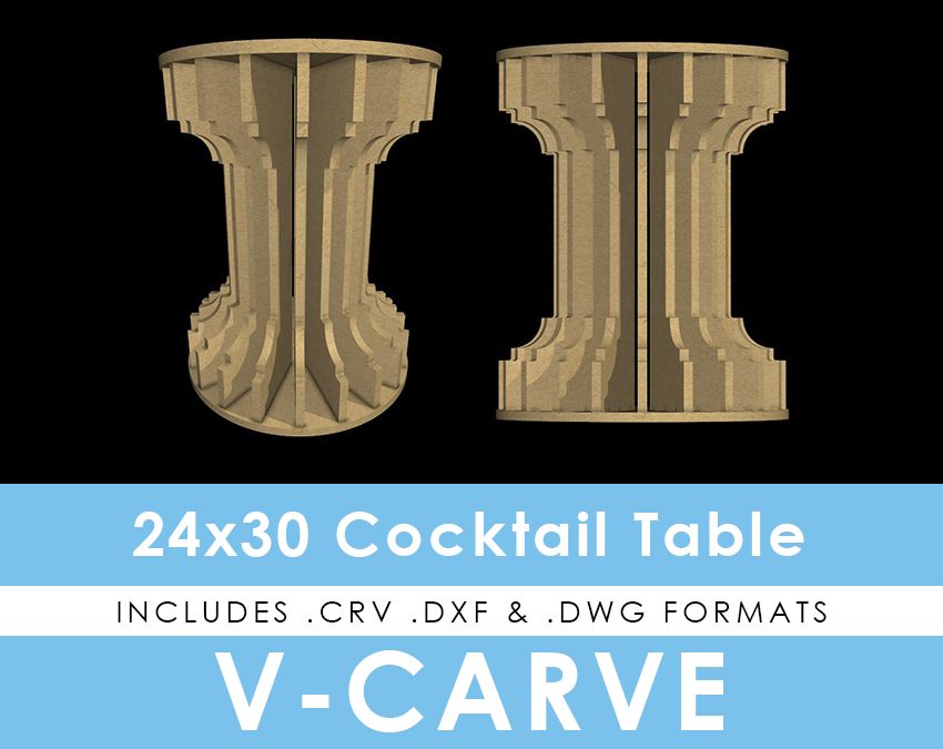 Colonial Cocktail Table - 30" Height