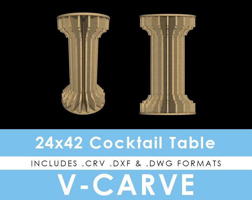 Colonial Cocktail Table - 42" Height