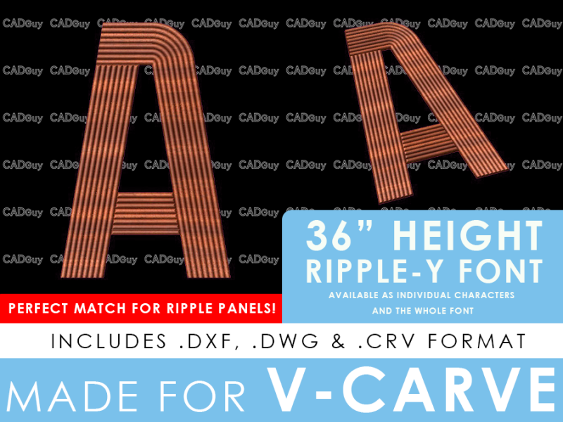 RIPPLE-Y - Letter A