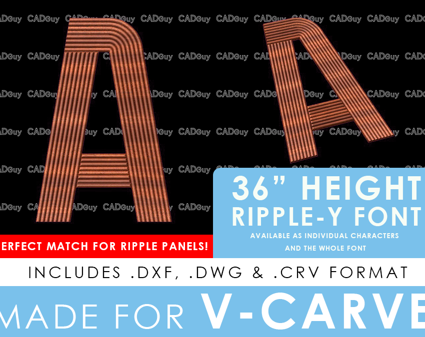 RIPPLE-Y - Letter A