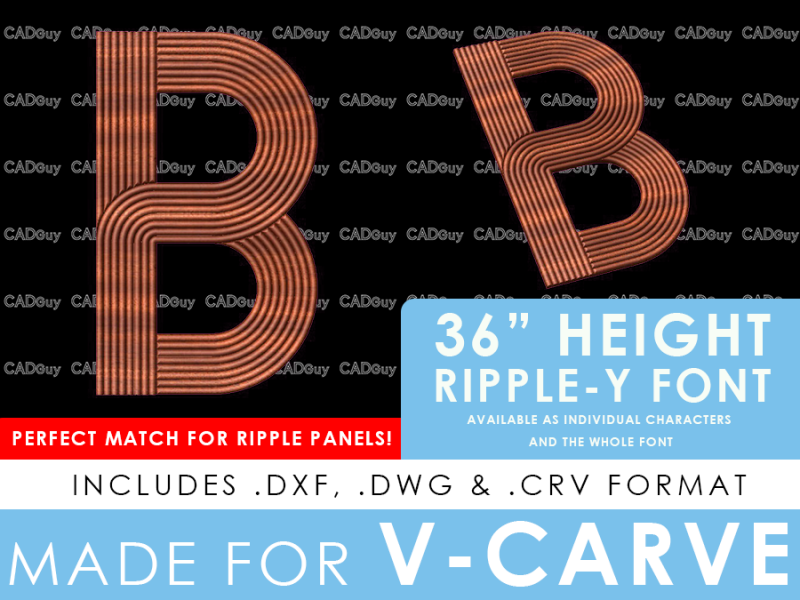 RIPPLE-Y - Letter B