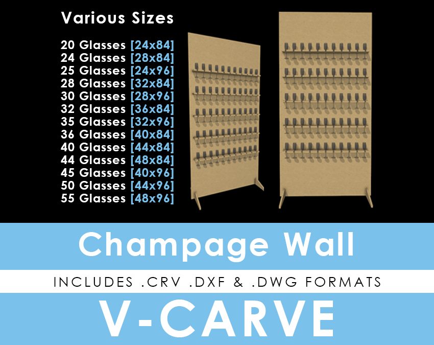 Champagne Wall - Square Corners - Multiple Sizes