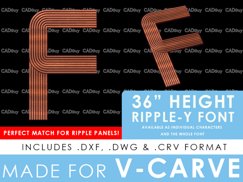 RIPPLE-Y - Letter F
