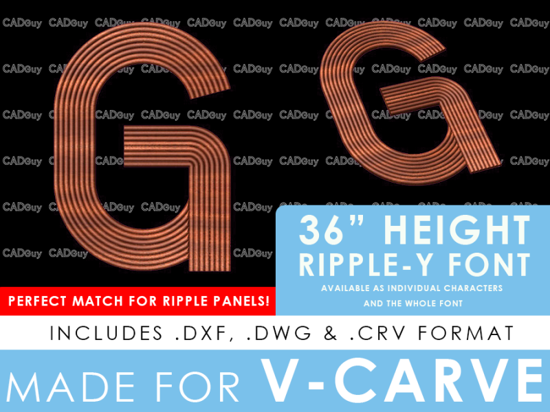 RIPPLE-Y - Letter G
