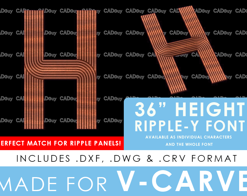 RIPPLE-Y - Letter H