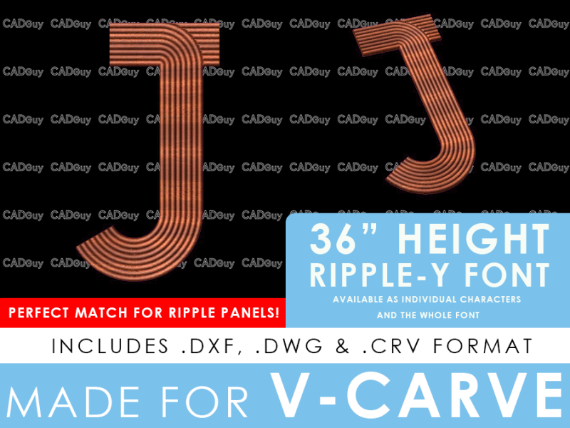 RIPPLE-Y - Letter J