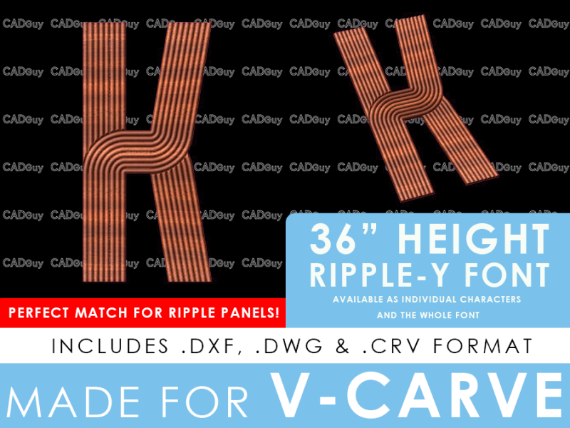 RIPPLE-Y - Letter K