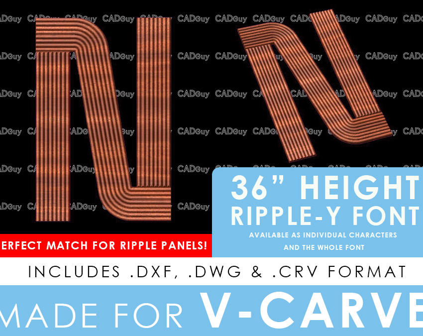 RIPPLE-Y - Letter N