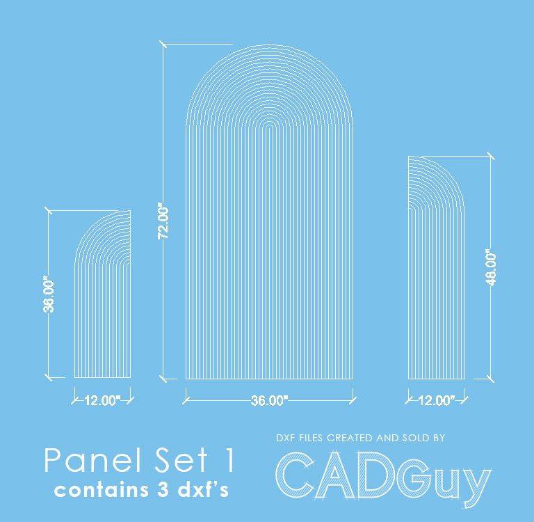 Ripple Three Panel Set - Set 1