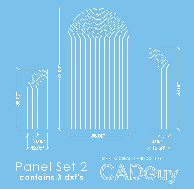 Ripple Three Panel Set - Set 2