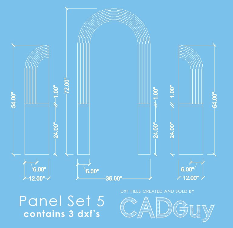 Ripple Three Panel Set - Set 5