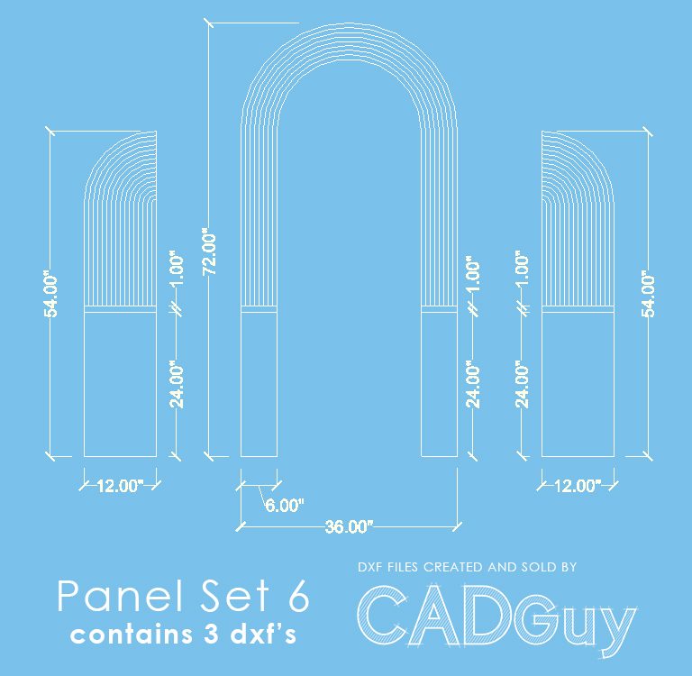 Ripple Three Panel Set - Set 6