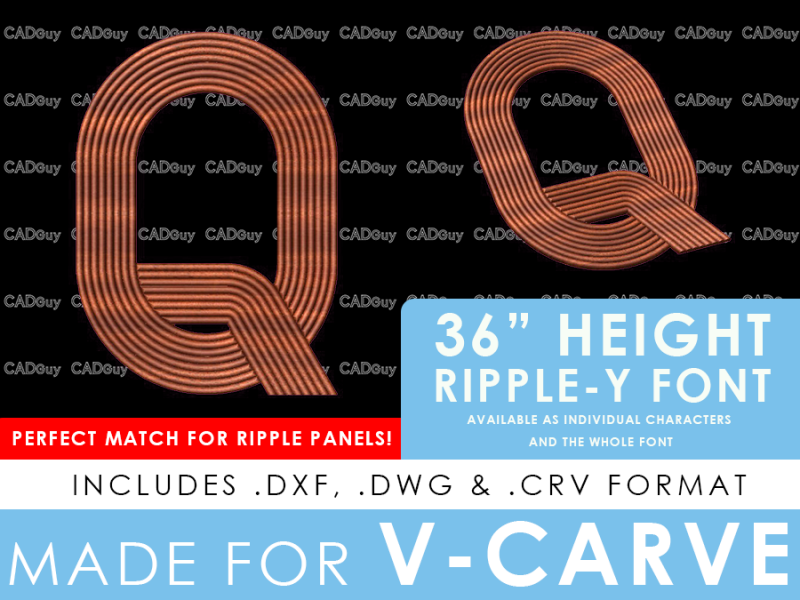 RIPPLE-Y - Letter Q