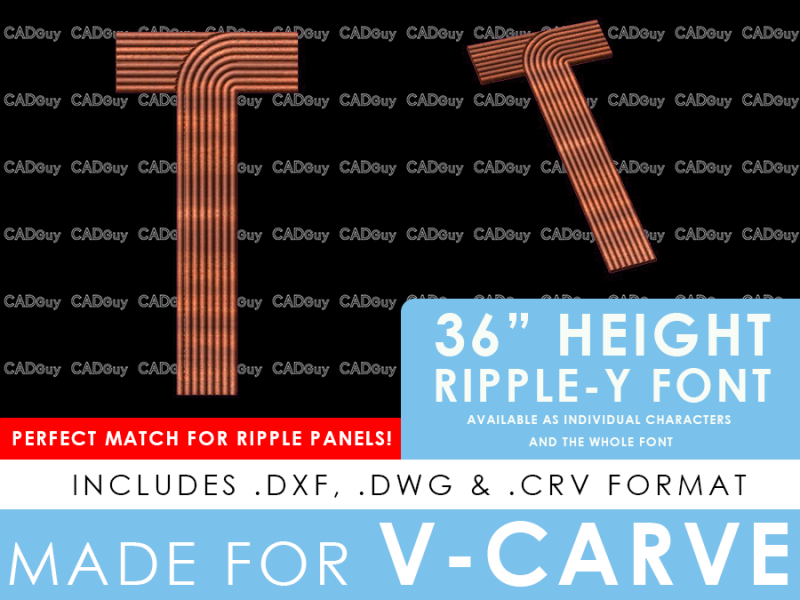 RIPPLE-Y - Letter T