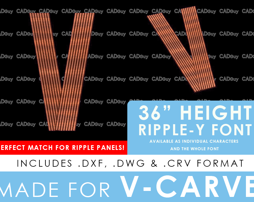 RIPPLE-Y - Letter V
