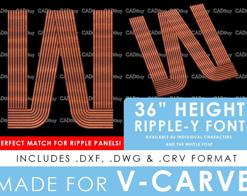 RIPPLE-Y - Letter W