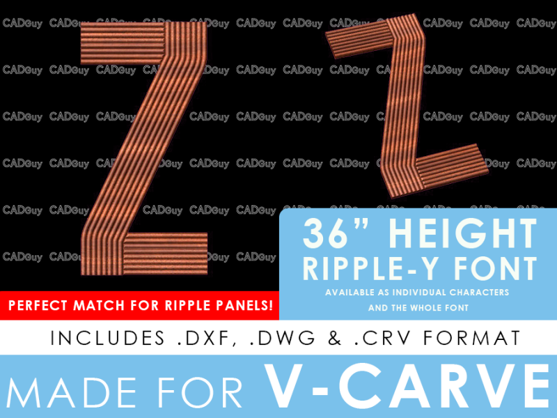 RIPPLE-Y - Letter Z
